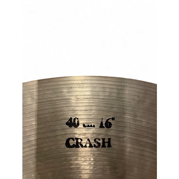 Used Turkish 16in CLASSIC SERIES CRASH Cymbal