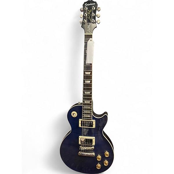 Used Epiphone 1960S TRIBUTE PLUS Blue Sapphire Solid Body Electric Guitar
