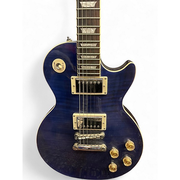 Used Epiphone 1960S TRIBUTE PLUS Blue Sapphire Solid Body Electric Guitar