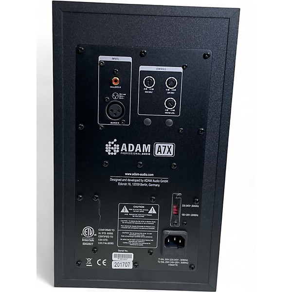Used ADAM Audio A7X Pair Powered Monitor