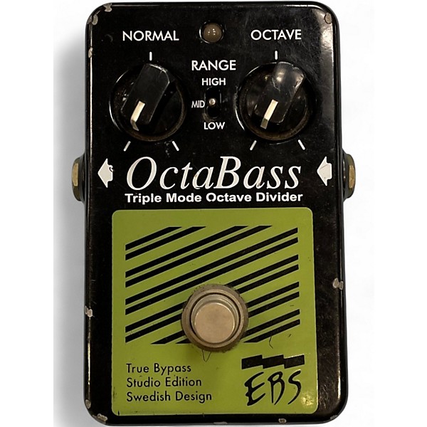 Used EBS Octabass Triple Mode Bass Octave Divider Bass Effect Pedal