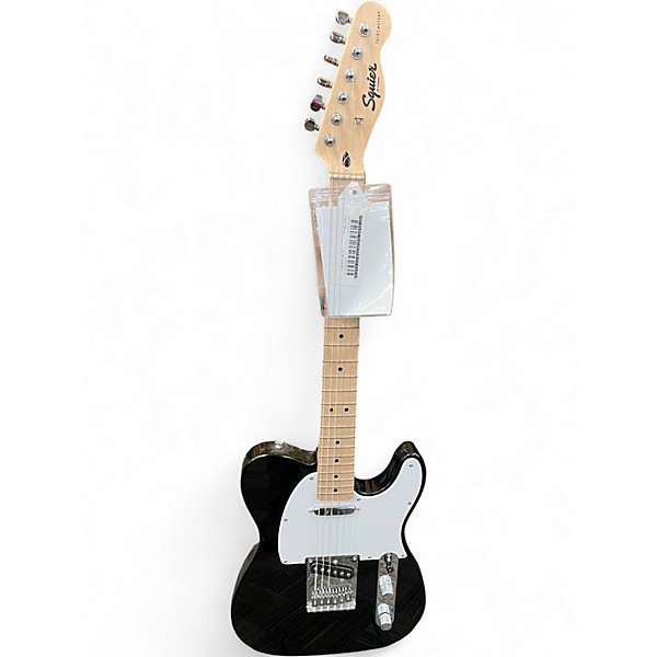 Used Squier Telecaster BLACK Solid Body Electric Guitar
