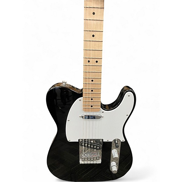 Used Squier Telecaster BLACK Solid Body Electric Guitar