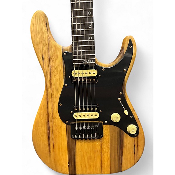 Used Schecter Guitar Research diamond series sun valley super shredder ht black limba Solid Body Electric Guitar