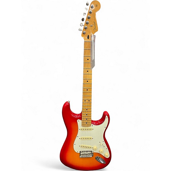 Used 2025 Fender PLAYER II STRATOCASTER Cherry Sunburst Solid Body Electric Guitar
