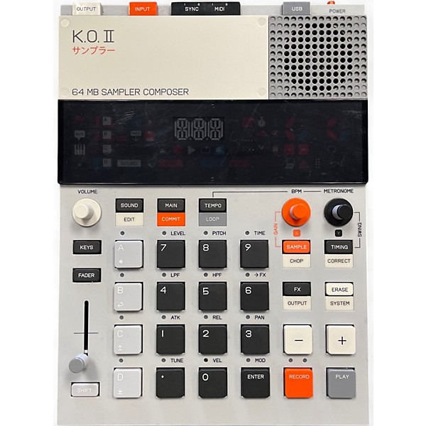 Used teenage engineering K.O. II Synthesizer