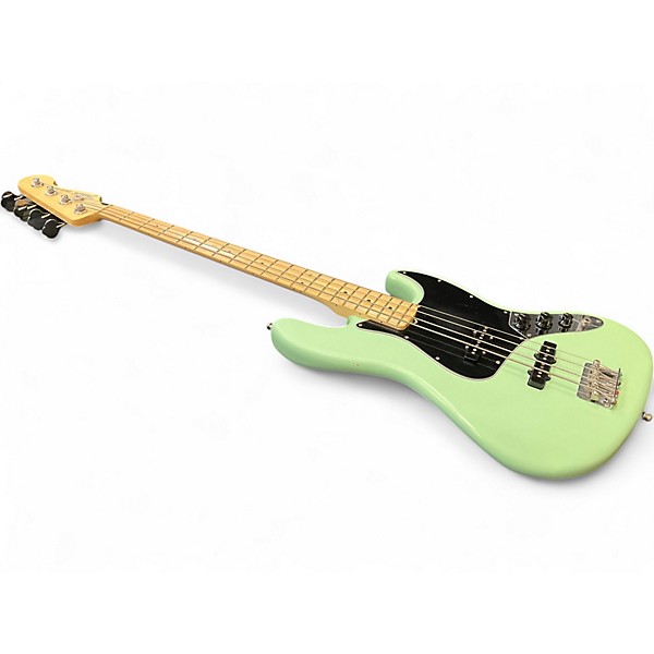 Used 2024 Fender American Performer Jazz Bass Seafoam Green Electric Bass Guitar
