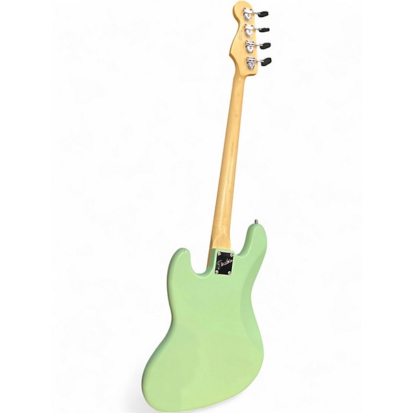 Used 2024 Fender American Performer Jazz Bass Seafoam Green Electric Bass Guitar