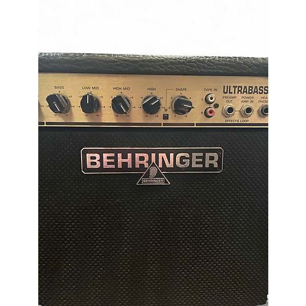Used Behringer Ultrabass BX600 Bass Combo Amp