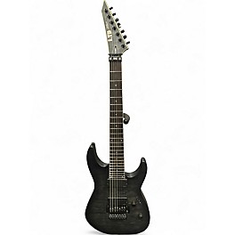 Used ESP LTD M1007 Trans Charcoal Solid Body Electric Guitar