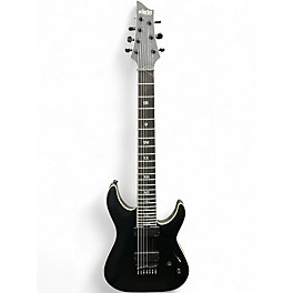 Used Schecter Guitar Research C-1 SLS Elite EVIL TWIN HT Satin Black Solid Body Electric Guitar
