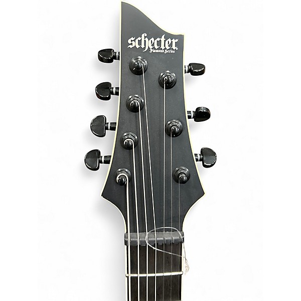 Used Schecter Guitar Research C-1 SLS Elite EVIL TWIN HT Satin Black Solid Body Electric Guitar