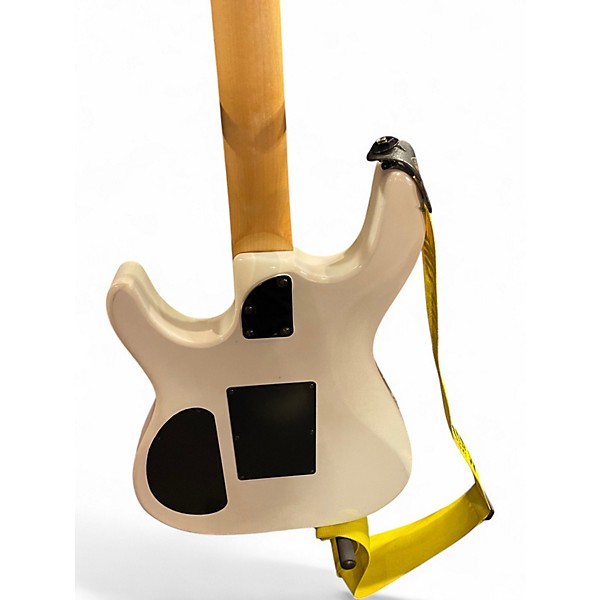 Used Kiesel JASON BECKER NUMBERS GUITAR WHITE Solid Body Electric Guitar