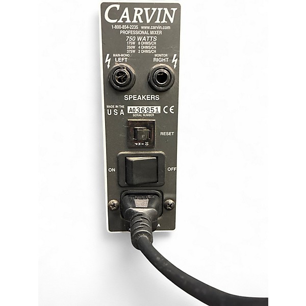 Used Carvin CX872 Powered Mixer