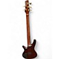 Used Ibanez SR755 5 String Brown Electric Bass Guitar