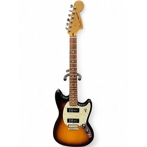 Used 2017 Fender mustang 2 Tone Sunburst Solid Body Electric Guitar