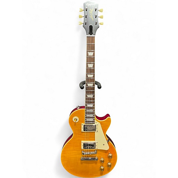 Used Epiphone Les Paul Honey Burst Solid Body Electric Guitar