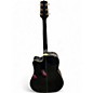 Used Takamine EG341C Black Acoustic Electric Guitar