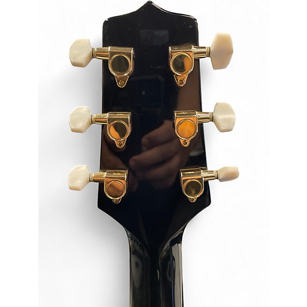 Used Takamine EG341C Black Acoustic Electric Guitar