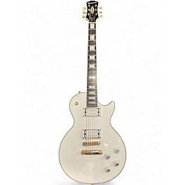 Used Epiphone Les Paul Custom Pro White Solid Body Electric Guitar