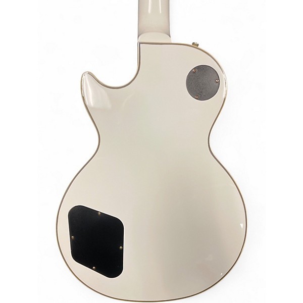 Used Epiphone Les Paul Custom Pro White Solid Body Electric Guitar
