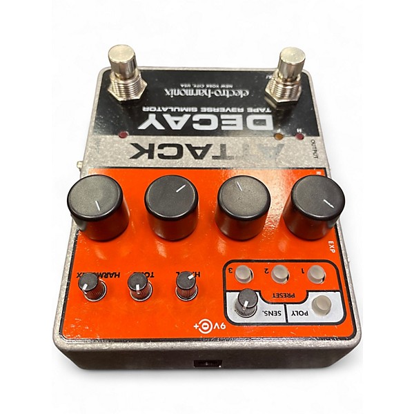 Used Electro-Harmonix ATTACK DELAY Effect Pedal