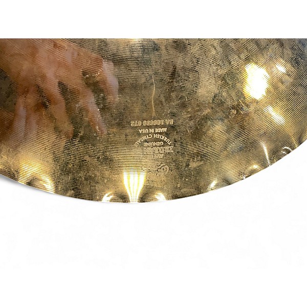 Used Zildjian 14in A Custom Mastersound Hi Hat Pair Cymbal