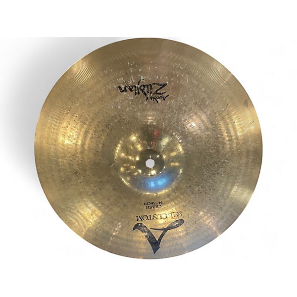 Used Zildjian 14in A Custom Crash Cymbal