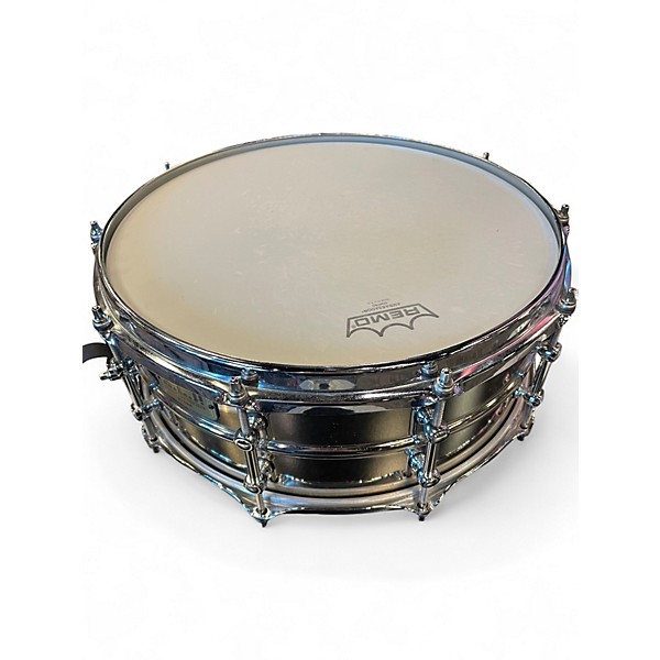 Used TAMA 14in vintage steel snare Chrome Drum