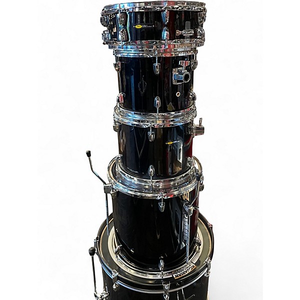 Used Sound Percussion Labs 5 Piece UNITY II Black Drum Kit