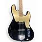 Used Squier Paranormal Jazz Bass 54 Black Electric Bass Guitar