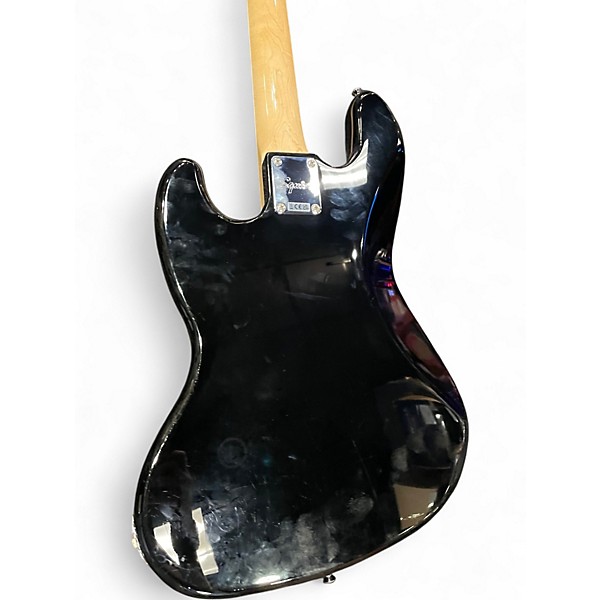 Used Squier Paranormal Jazz Bass 54 Black Electric Bass Guitar