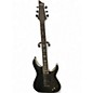 Used Schecter Guitar Research c-1 sls elite evil twin black Solid Body Electric Guitar thumbnail