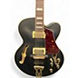 Used Ibanez AF75G Flat Black Hollow Body Electric Guitar