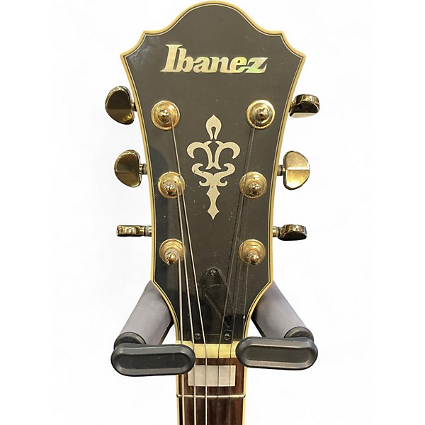 Used Ibanez AF75G Flat Black Hollow Body Electric Guitar