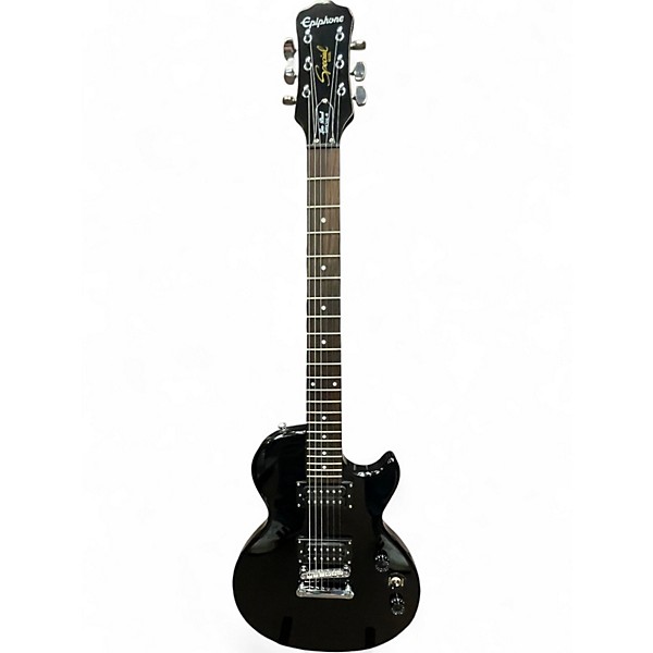 Used Epiphone Les Paul Special II Black Solid Body Electric Guitar