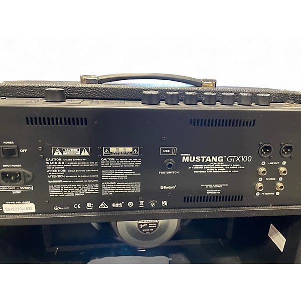 Used Fender GTX100 Guitar Combo Amp