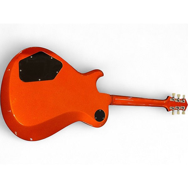 Used Knaggs Wrap Orange Metallic Solid Body Electric Guitar