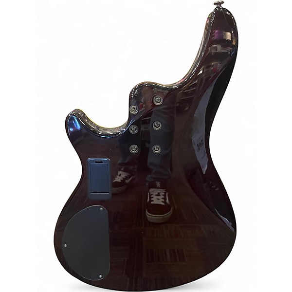Used Schecter Guitar Research Omen Extreme 4 String 2 Color Sunburst Electric Bass Guitar