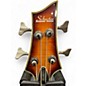 Used Schecter Guitar Research Omen Extreme 4 String 2 Color Sunburst Electric Bass Guitar