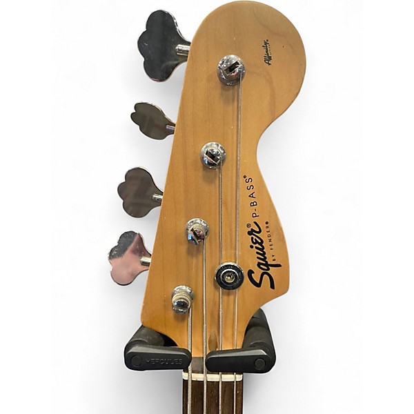Used Squier Affinity Precision Bass Black Electric Bass Guitar