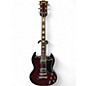 Used Athena DOUBLE CUT RED Solid Body Electric Guitar thumbnail