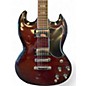 Used Athena DOUBLE CUT RED Solid Body Electric Guitar