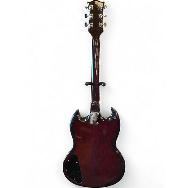 Used Athena DOUBLE CUT RED Solid Body Electric Guitar