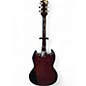 Used Athena DOUBLE CUT RED Solid Body Electric Guitar