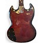 Used Athena DOUBLE CUT RED Solid Body Electric Guitar