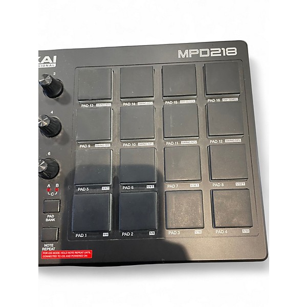 Used Akai Professional MPD218 MIDI Controller