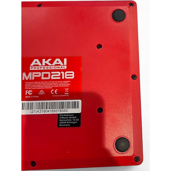 Used Akai Professional MPD218 MIDI Controller