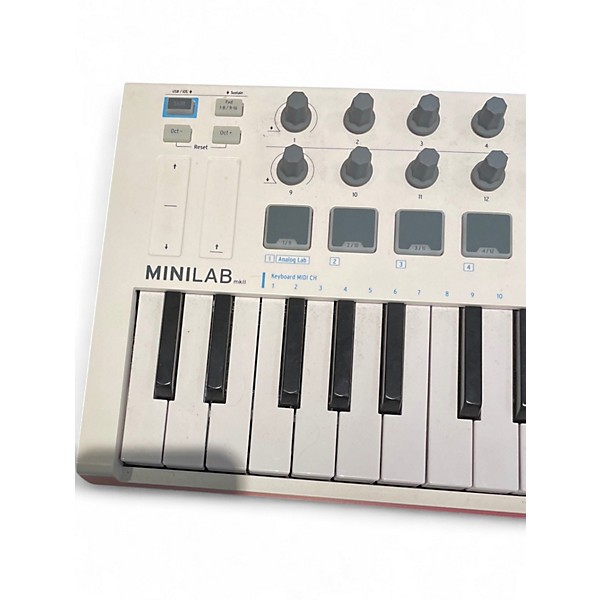 Used Arturia Minilab MKII MIDI Controller