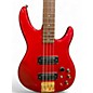 Used Peavey Dyna Bass Red Sparkle Electric Bass Guitar